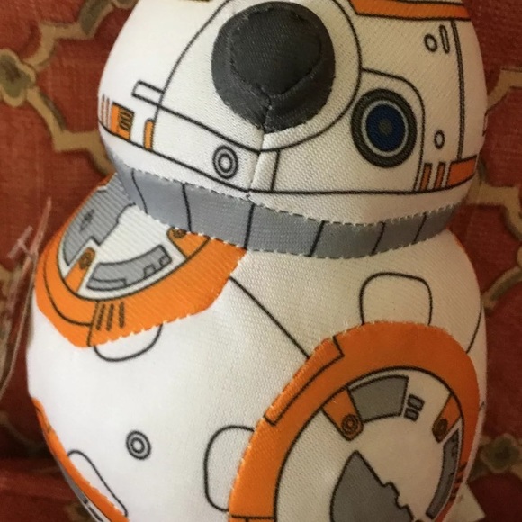 NWT BB8 6” Droid “Star Wars: The Force Awakens” Soft Microfiber Toy - Picture 1 of 5